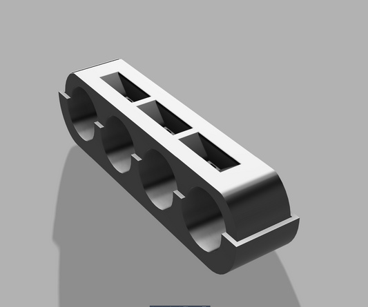 Quad 2.25" Exhaust Tube Spacer